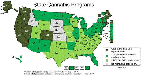 Marijuana Map