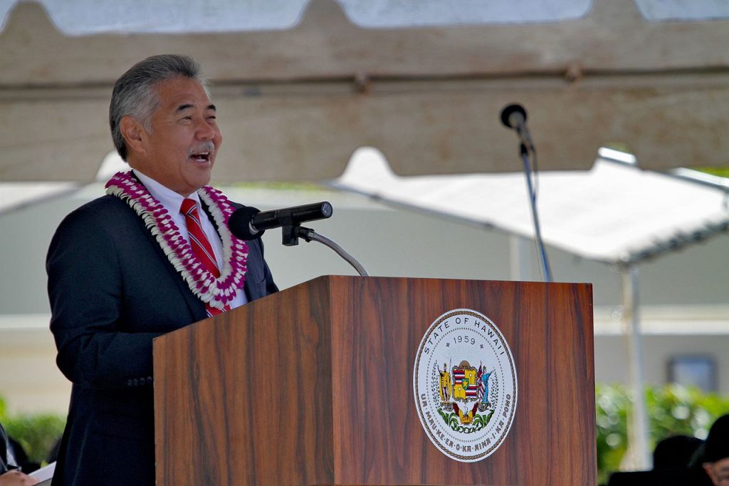 Hawaii Governor David Ige