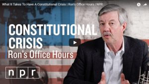 What It Takes To Have A Constitutional Crisis