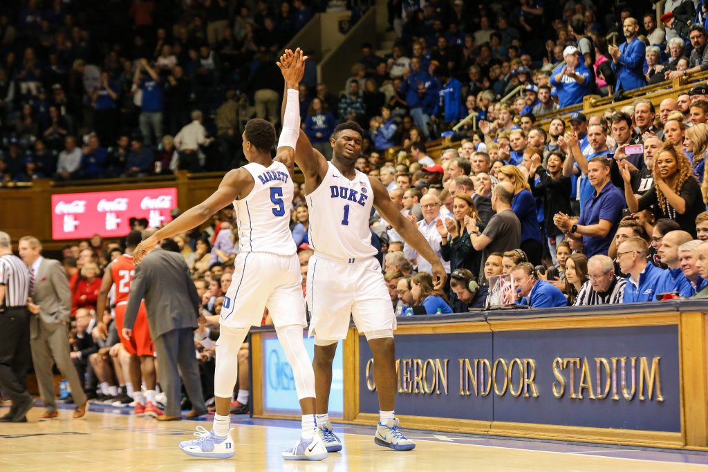 Zion Williamson & Nike Shoes