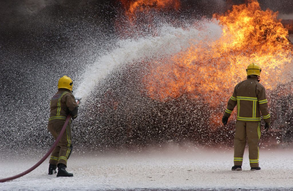 Military Fire Fighters