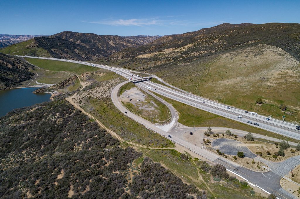 Pyramid Lake in LA County