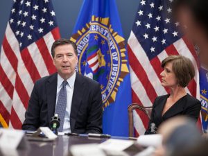 FBI Director James Comey and Deputy Attorney General Sally Yates