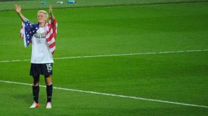 Megan Rapinoe at the 2012 Summer Olympics Final