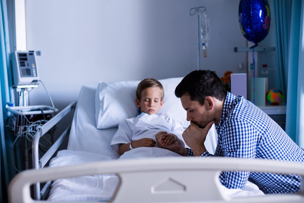 Father on Medicaid Worries About Coverage While Watching Over His Sick Son 