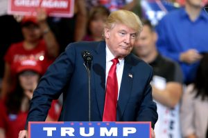 Donald Trump Giving Campaign Speech
